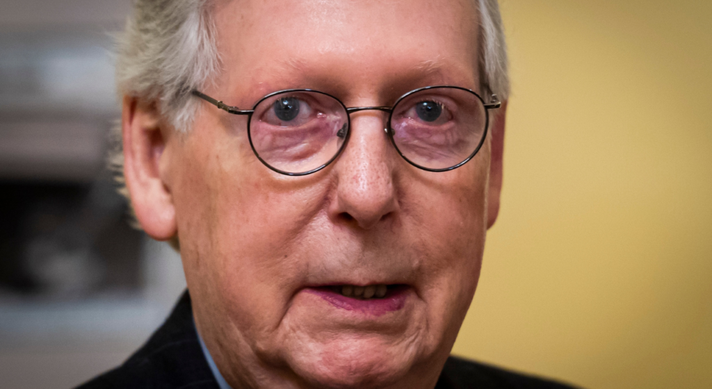 The President confirmed that he would be reaching out to Mitch McConnell after his incident.