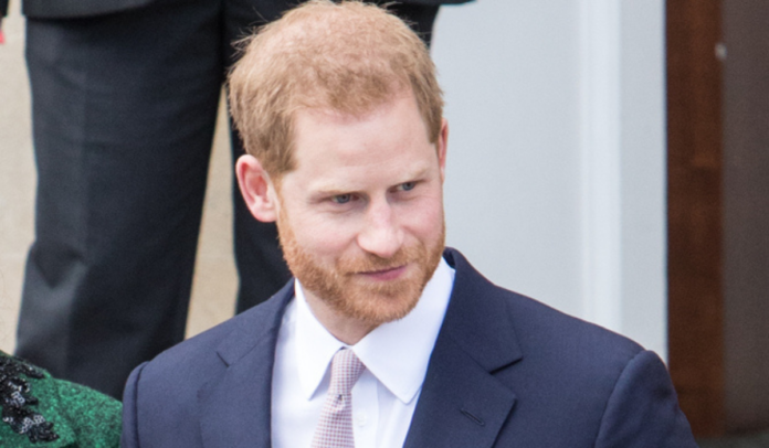 Prince Harry visits his grandmother's grave on the anniversary of her passing.
